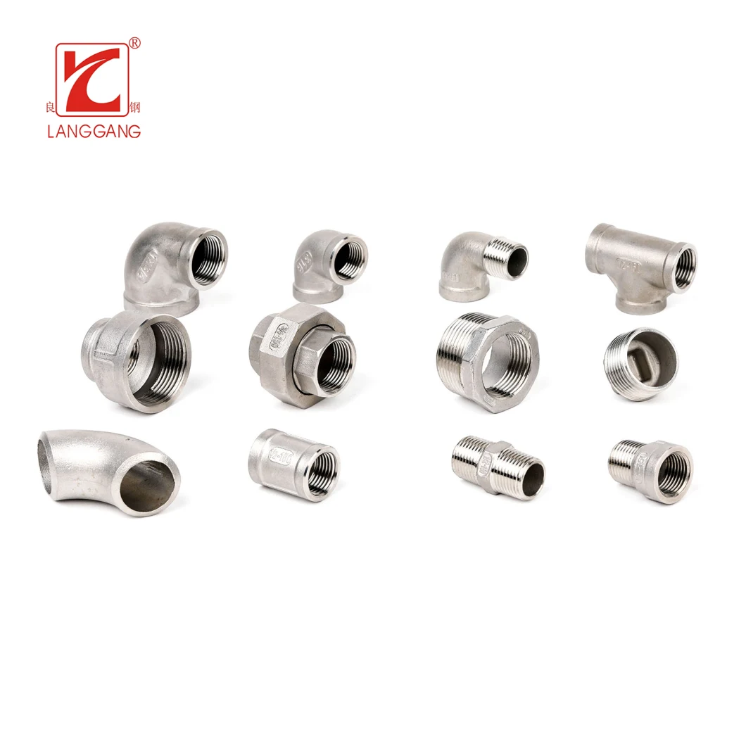 Hot Sale Stainless Steel Inox Elbow Pipe Fitting Thread Bsp NPT