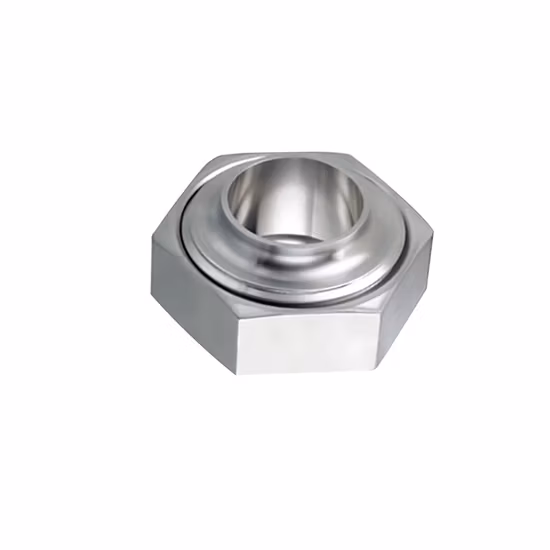 Sanitärrohrverschraubung aus Edelstahl 304/316L DIN/SMS/Rjt/3A